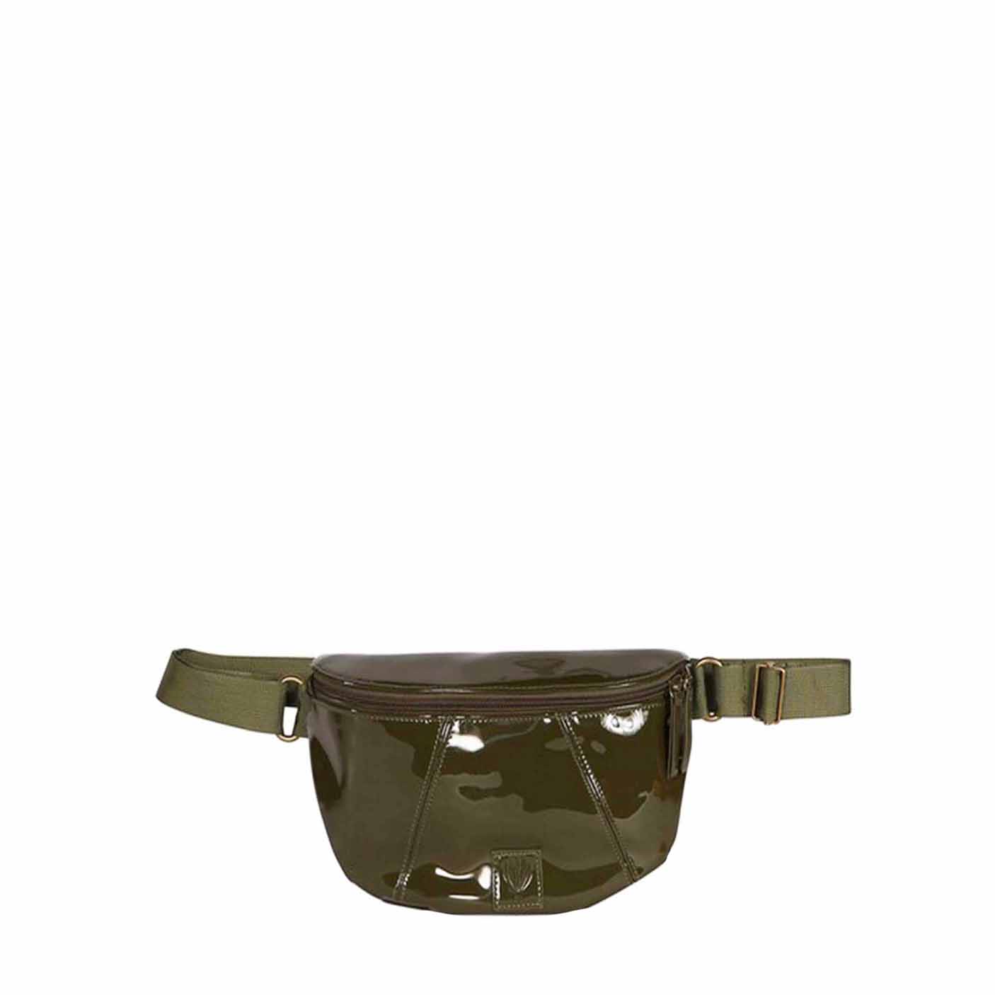 Banane tendance matière glossy  - GLOSSANA Kaki