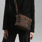 Sac porté travers tendance léopard - CARLIFAUVE Kaki