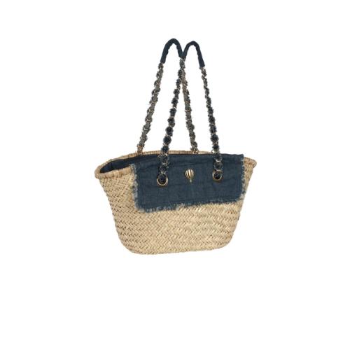 Petit panier en jeans tendance - CHAÏNY Jeans