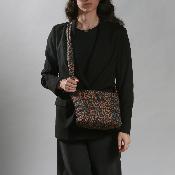 Sac porté travers tendance léopard - CARLIFAUVE Kaki
