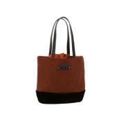 Porté épaule tendance rayé forme Majestic- CARLINEA caramel