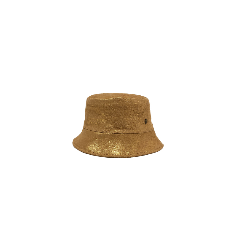 Chapeau bob cuir velours - BOBY