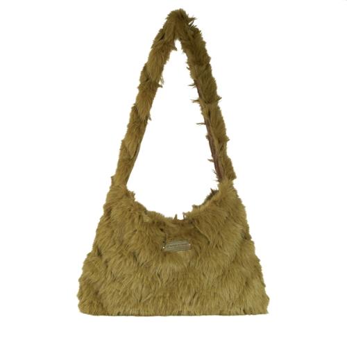 Panier tendance double anse poche cuir avec fermoir montgolfire - BELEVUE