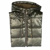 Plastron doudoune avec capuche- DOUNILLE Argent
