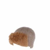 Bob effet fourrure tendance - BOPELLI Beige
