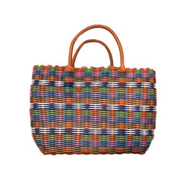 Panier plastique multicolor - SCOUBIDOU Orange Small