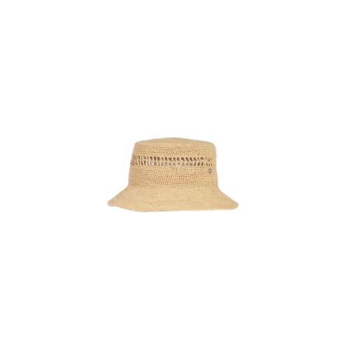 Chapeau bob tendance en raphia ajouré - BOBOA Ecru