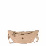 Banane velour cotelé avec anses fantaisie tendance - DUVANA Beige