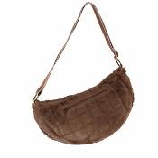 Banane effet fourrure tendance - CARRY Beige
