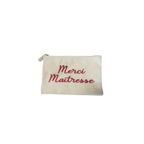 POCHETTE MESSAGE Merci Maîtresse Framboise