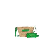 Petit panier tendance avec porte-lunette coloré - LUNETTA Vert