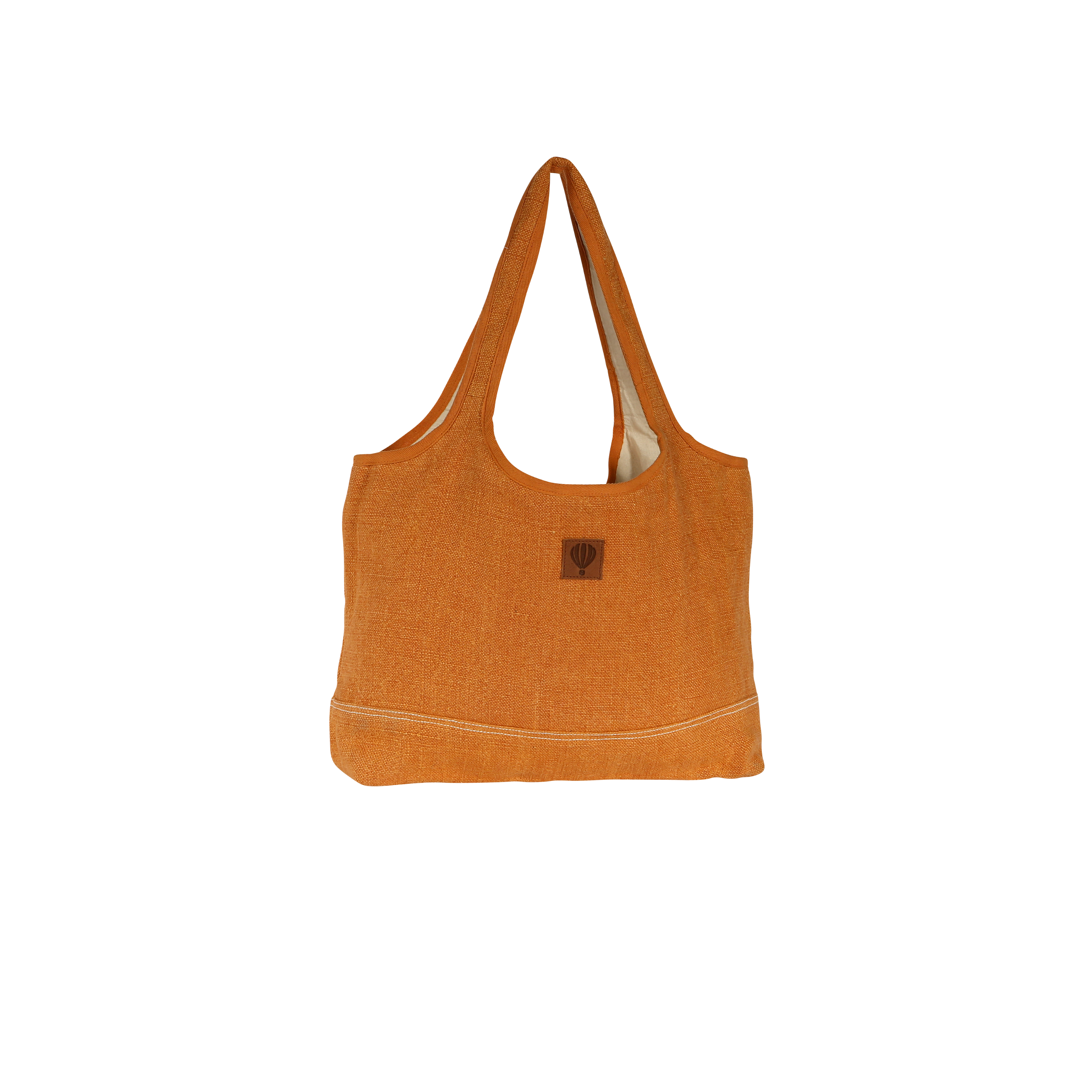 Cabas tendance en jute colorée - MARGARITA Orange