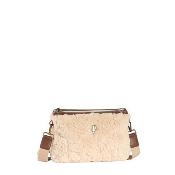 Sac manchon moumoute tendance - LAMANI  Ecru