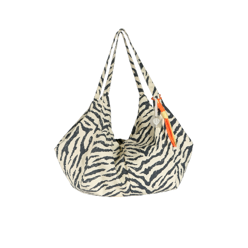 Grand sac 48H week-end imprimé zebre - MAXIZEBRA