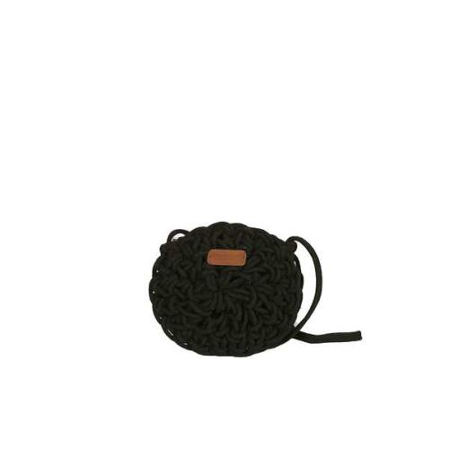 Sac porté travers en corde colorée - CORDY Noir