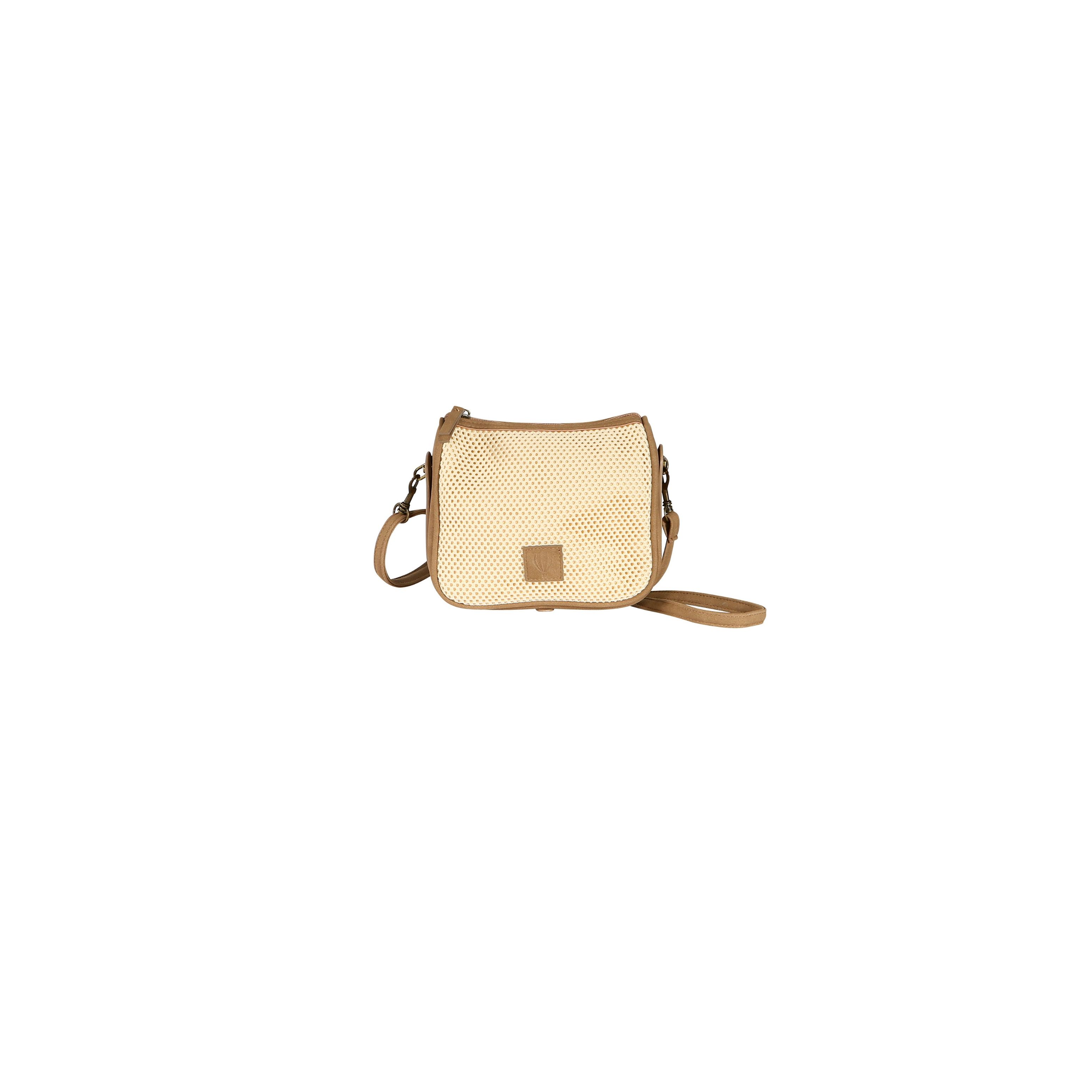 Sac à main tendance porté travers - ELYSEE Crème