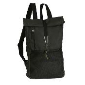 Sac à dos homme tendance effet caoutchouc - CONQUISTADOR Anthracite