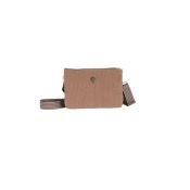 Sac manchon tendance en velour cotelé doublé polaire - VELINON Beige