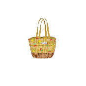 Panier isotherme vichy fruit tendance - VICHYFRUIT Jaune