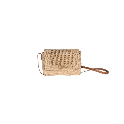 port travers crochet raphia rabat ajour raffin - PAOLA