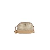 Sac porté travers ou épaule tendance imprimé serpent - LUNICONDA Beige