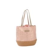 Sac porté épaule tendance brillant motif ethnique - MAJESTIC Chamalow