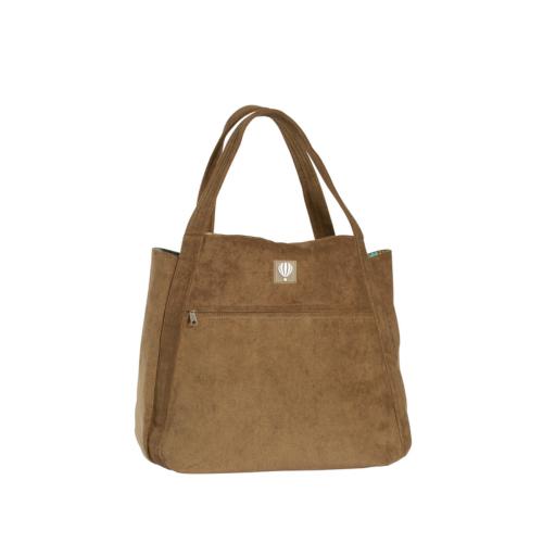 Grand sac de plage tendance en éponge- PM794 Kaki