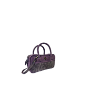 sac forme valisette tendance poche effet serpent irisé - REPTILETTE Myrtille