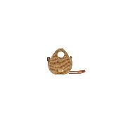 Petit sac porté de travers en crochet raphia - BARBIBULLE
