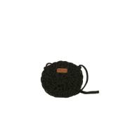Sac porté travers en corde colorée - CORDY Noir