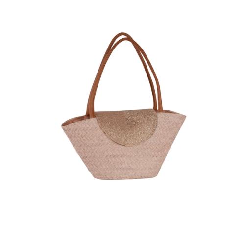 Petit panier tendance avec rabat brillant  - BRILLETTO Golden Rose