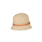 Chapeau en crochet forme vintage – FOLISOA Ecru