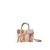 Mini cabas tendance porté travers en cuir effet Tie & Dye - STOCKY Pêche