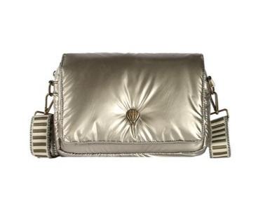 Sac manchon à rabat metallisé tendance - FLAPILLE Argent