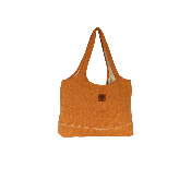 Cabas tendance en jute colorée - MARGARITA Orange